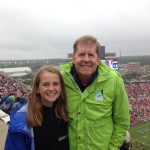 Summer and Jeff at the Auburn Game